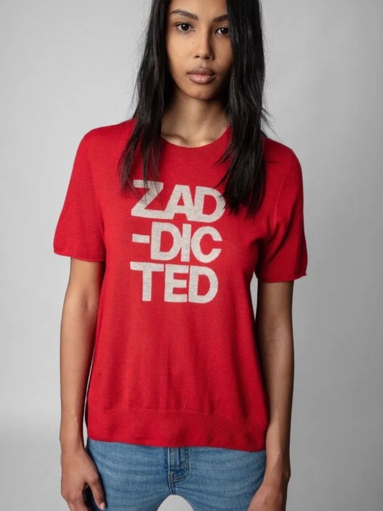 Zadig & Voltaire Sweaters - Cashmere Zadig & Voltaire short sleeve sweater. Ida Cashmere Jumper